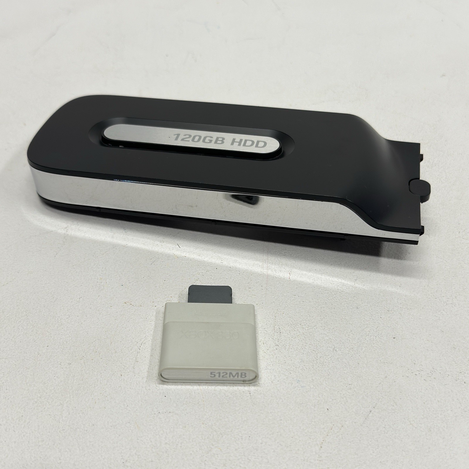 OEM Microsoft Xbox 360 512MB Memory Unit Memory Card and 120GB HDD