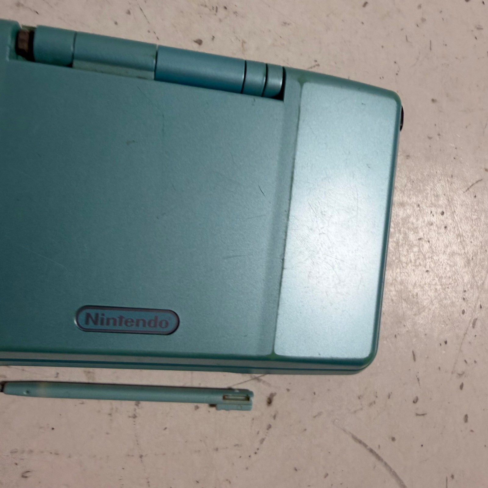 Nintendo DS NTR-001 Blue Dual Screen Handheld Video Gaming Console – For Parts