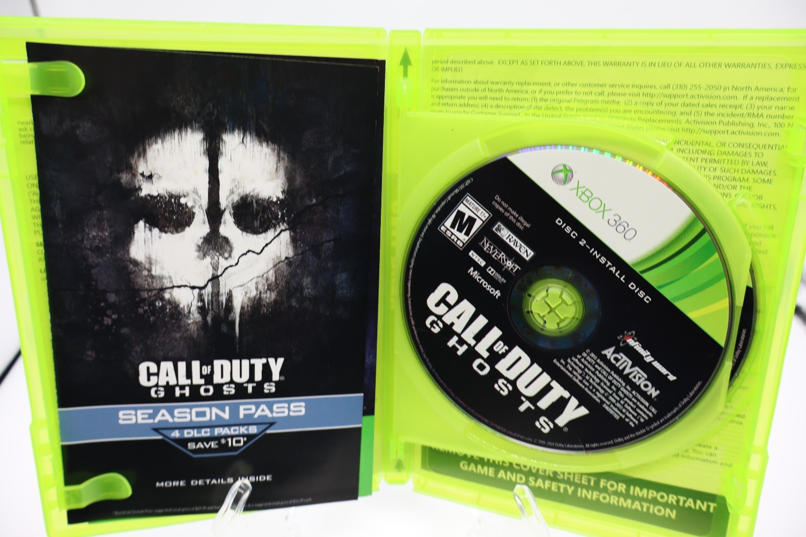 Call of Duty: Ghosts (Xbox 360, 2013) Complete w/ Manual – Tested Working