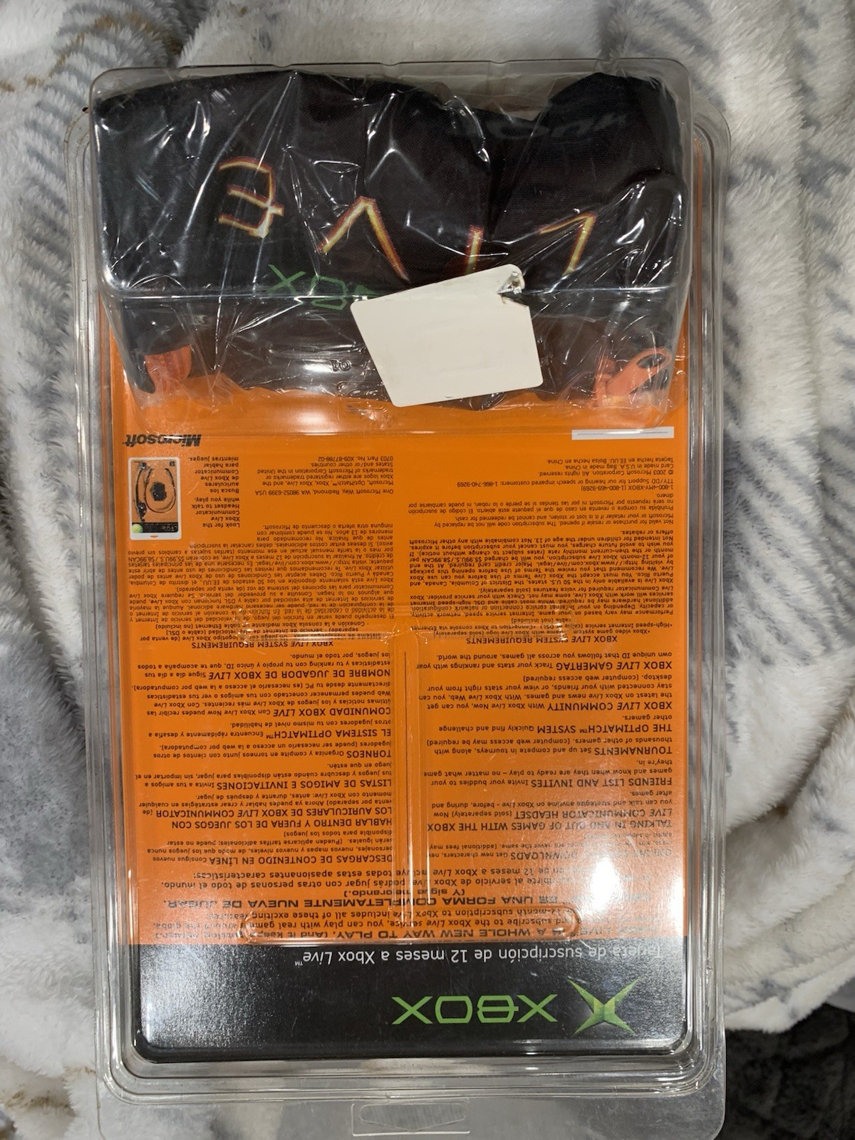Original Xbox Live 12 Month Subscription Card FACTORY SEALED Vintage