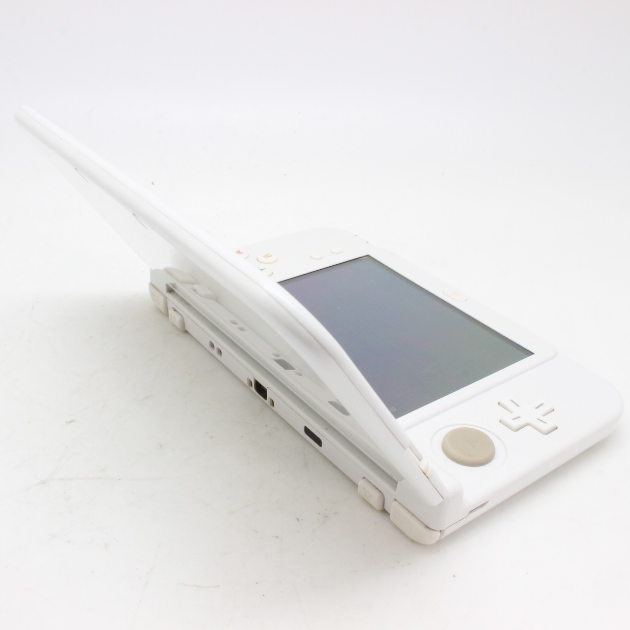 [ Rank A ] NINTENDO NEW 3DS XL PEARL WHITE Tested Game Console JP Ver. 4207