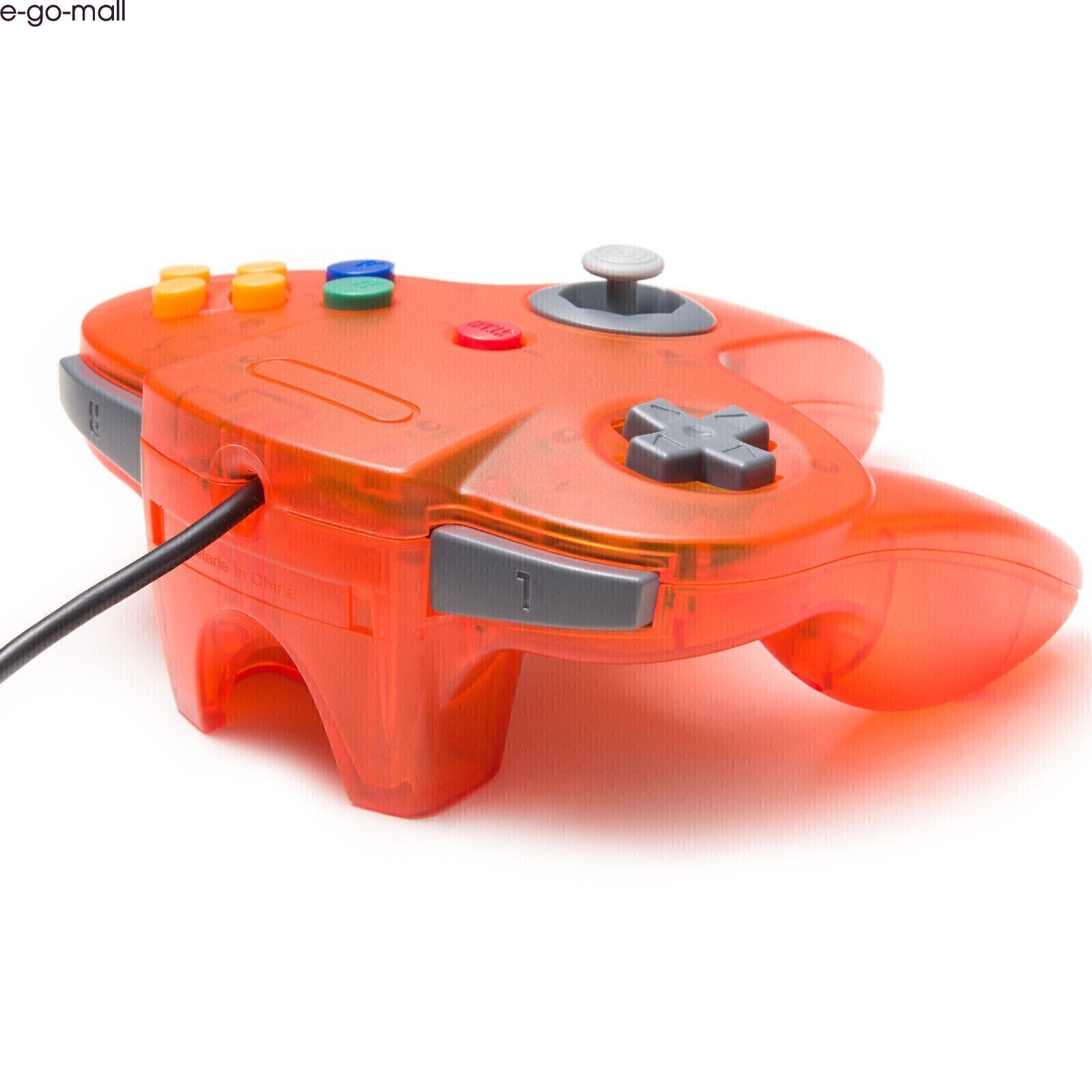 Classic N64 Controller Joystick Remote for N64 VideoGame N64 Console -Ice Orange
