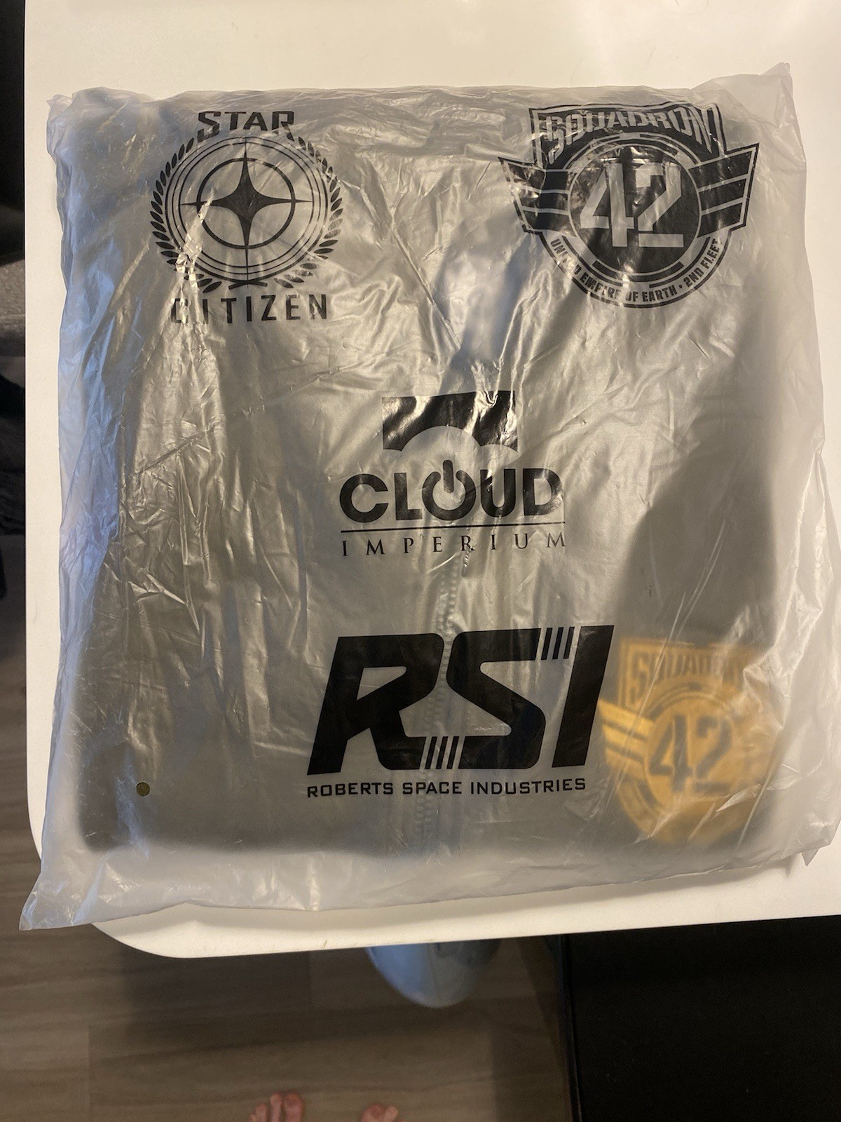 Star Citizen Squadron 42 Hoodie – Olive Green – Cloud Imperium Games – XS