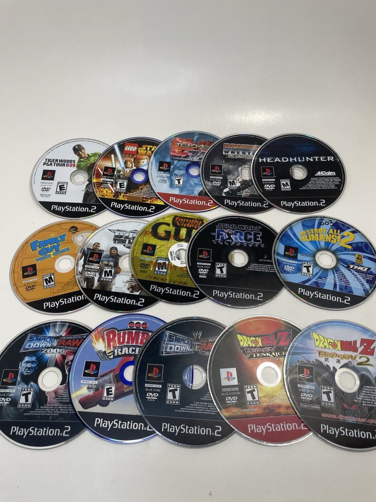 Sony PlayStation 2 Loose Game Lot Of 100 Games Untested Condition Varies