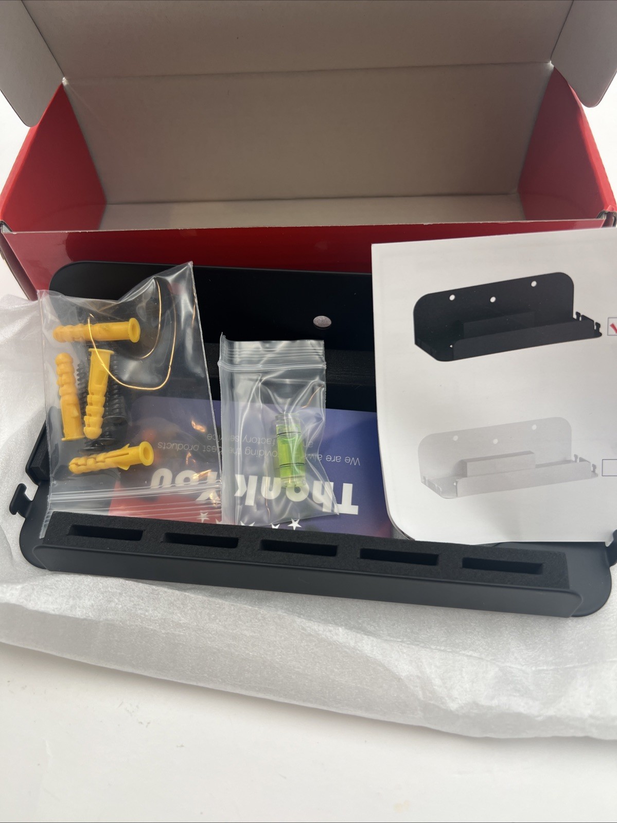 Wall Mount For Nintendo Switch OLED with 5 Game Card Holder and 4 Joy Con Hanger