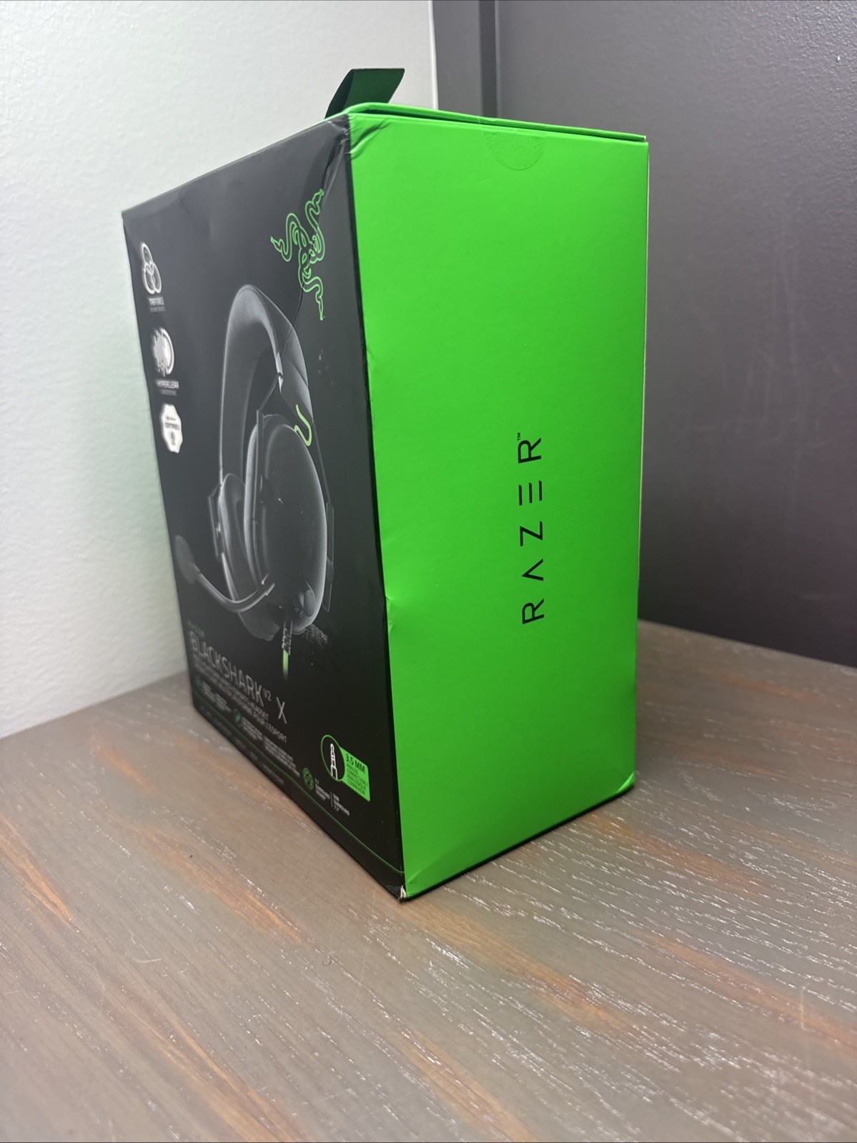 Razer Blackshark V2 X Black Over the Ear WIRED Gaming Headset
