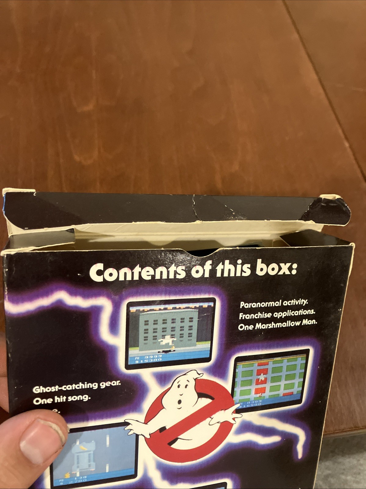 Atari 2600 Ghostbusters:CIB, Box, Manual, and Game, Tested and Working