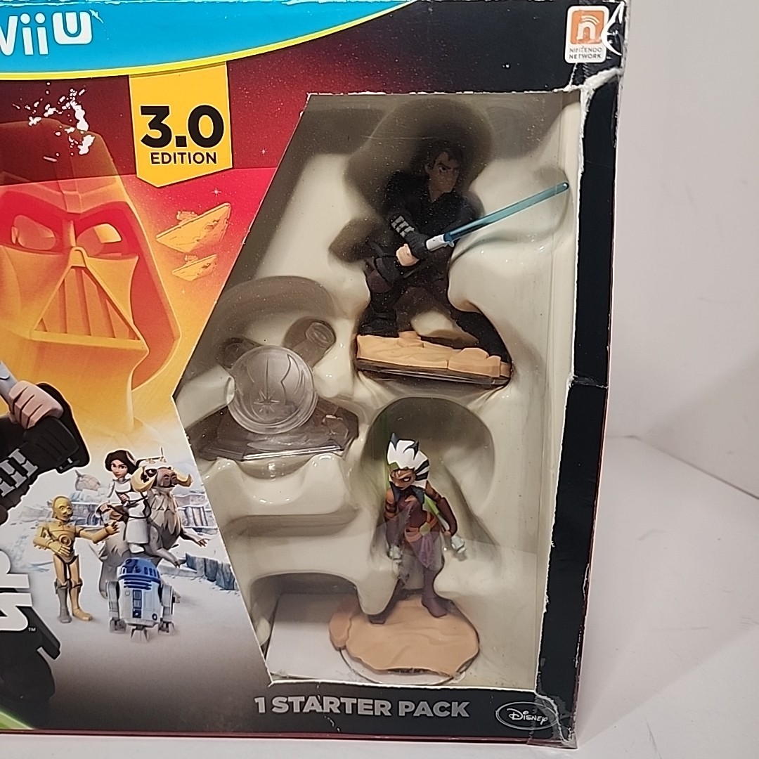 Nintendo WII U Disney Infinity STAR WARS 3.0 Starter Pack Game