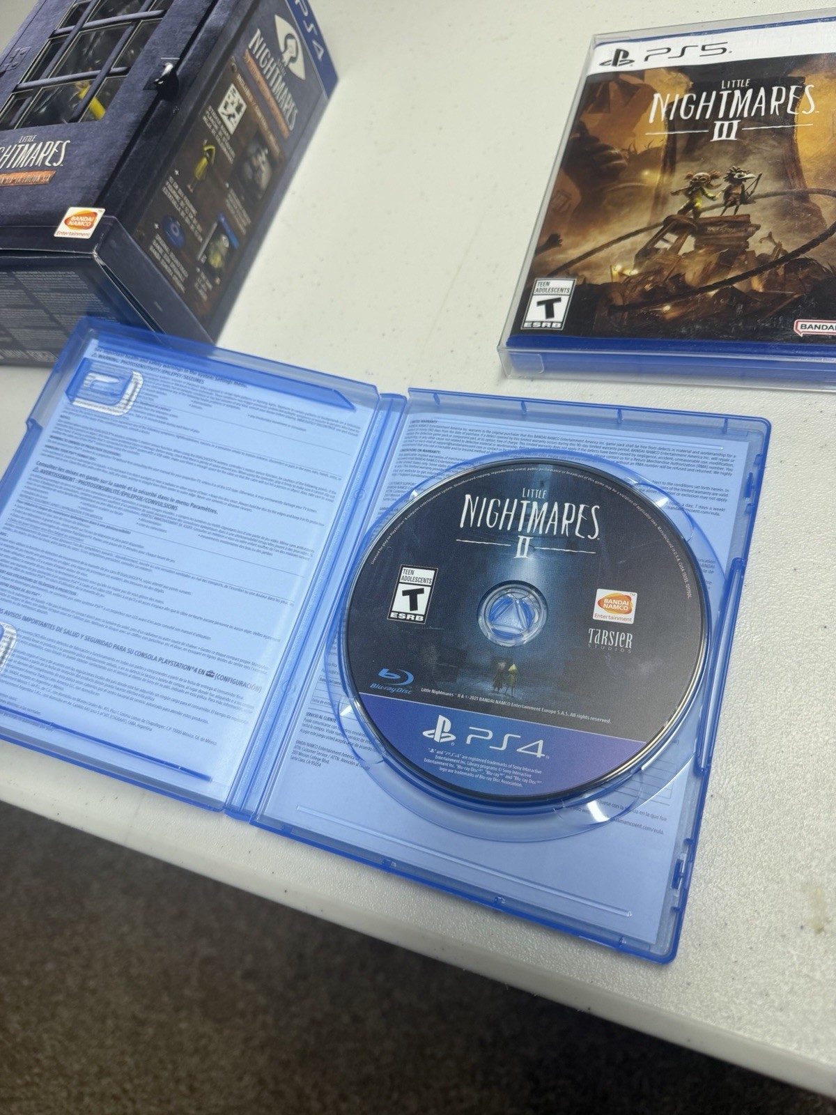 PS4 PS5Horror Lot Little Nightmares, II, III, Six Edition Inside Limbo, Reanimal