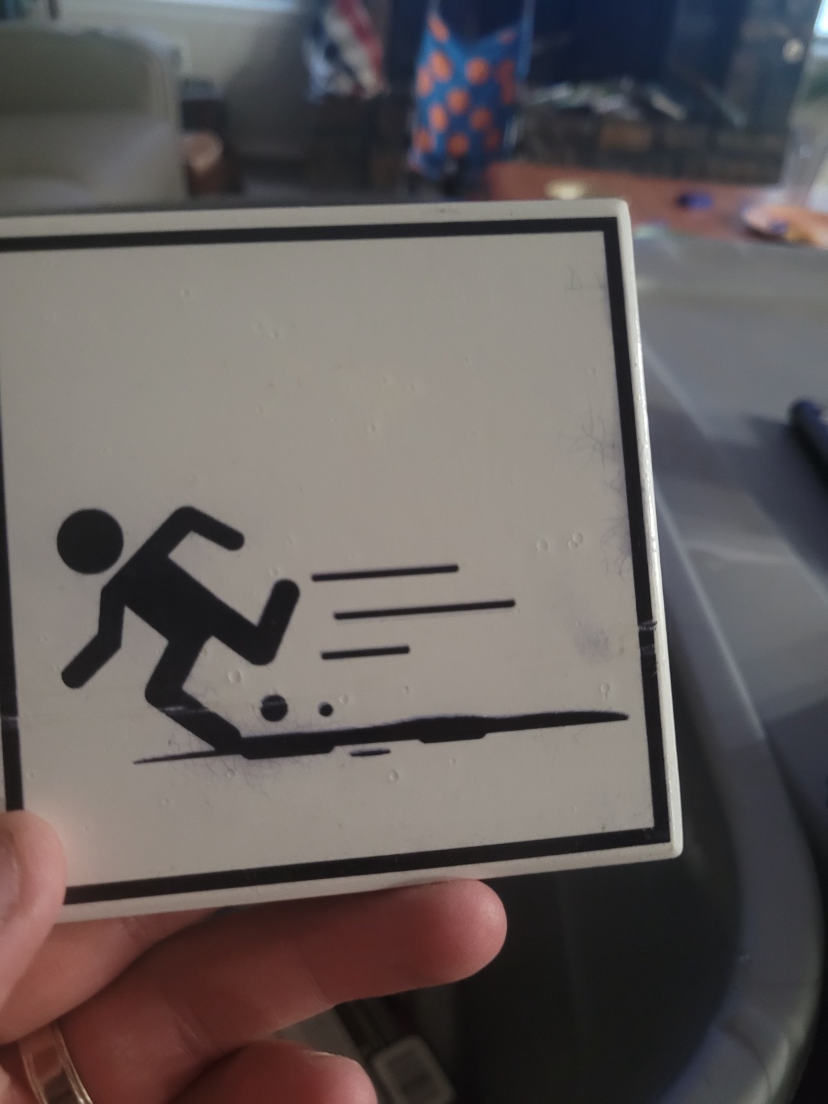 Portal Coasters from Xbox Game (White and Black)