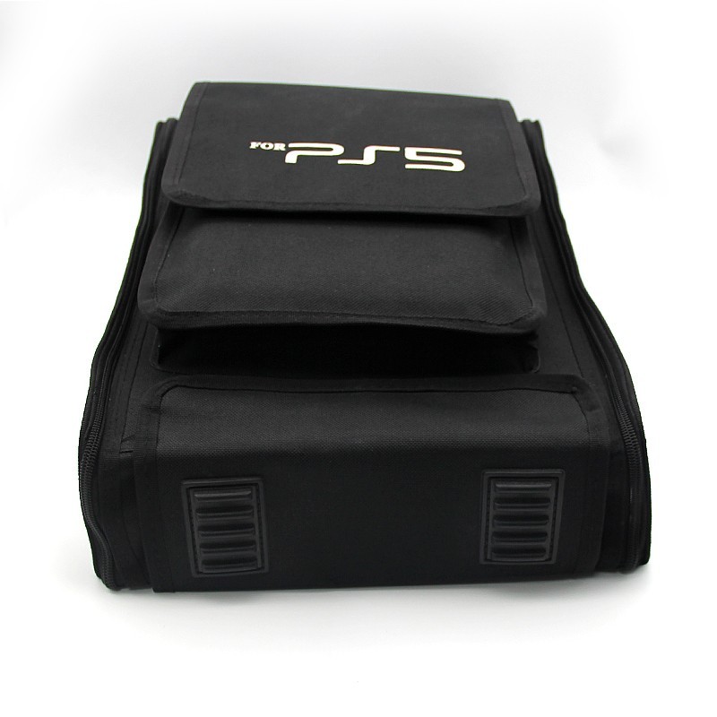 Black Travel Shoulder Carrying Bag Carry Case for PS5 PlayStation 5 Console Game