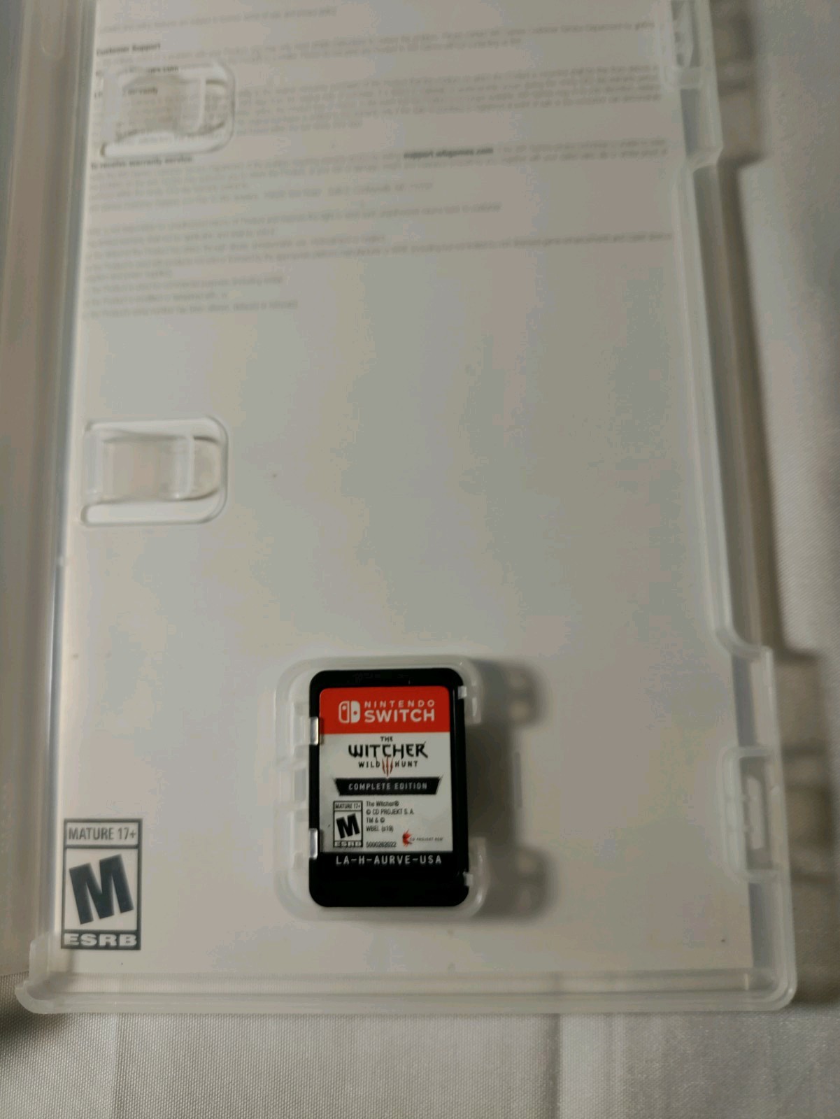 Witcher 3 Wild Hunt Complete Edition Nintendo Switch 2019 Game