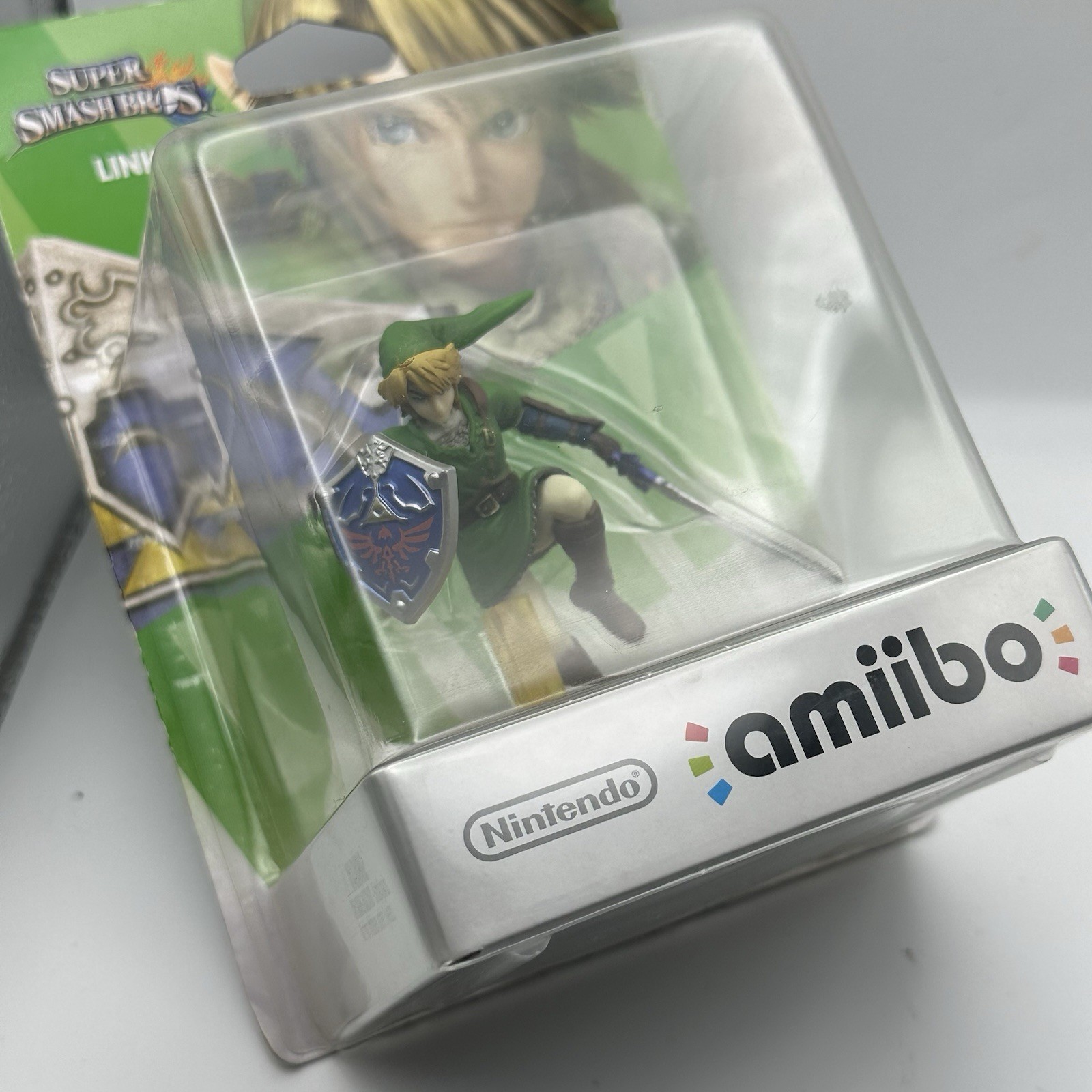 Super Smash Bros Link Amiibo Nintendo Collectible Figure Brand New Sealed READ!