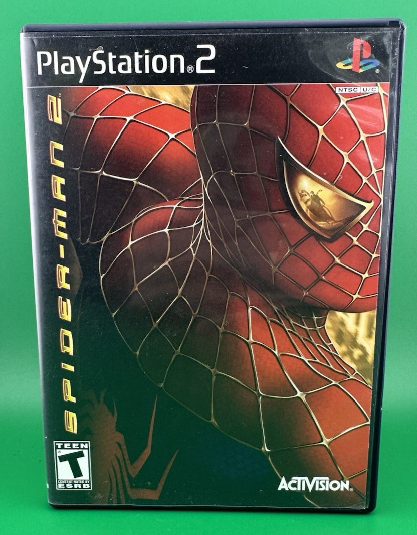 Spider-Man 2 (Sony PlayStation 2 PS2) *Pre-Owned* Free Shipping w/ Manual
