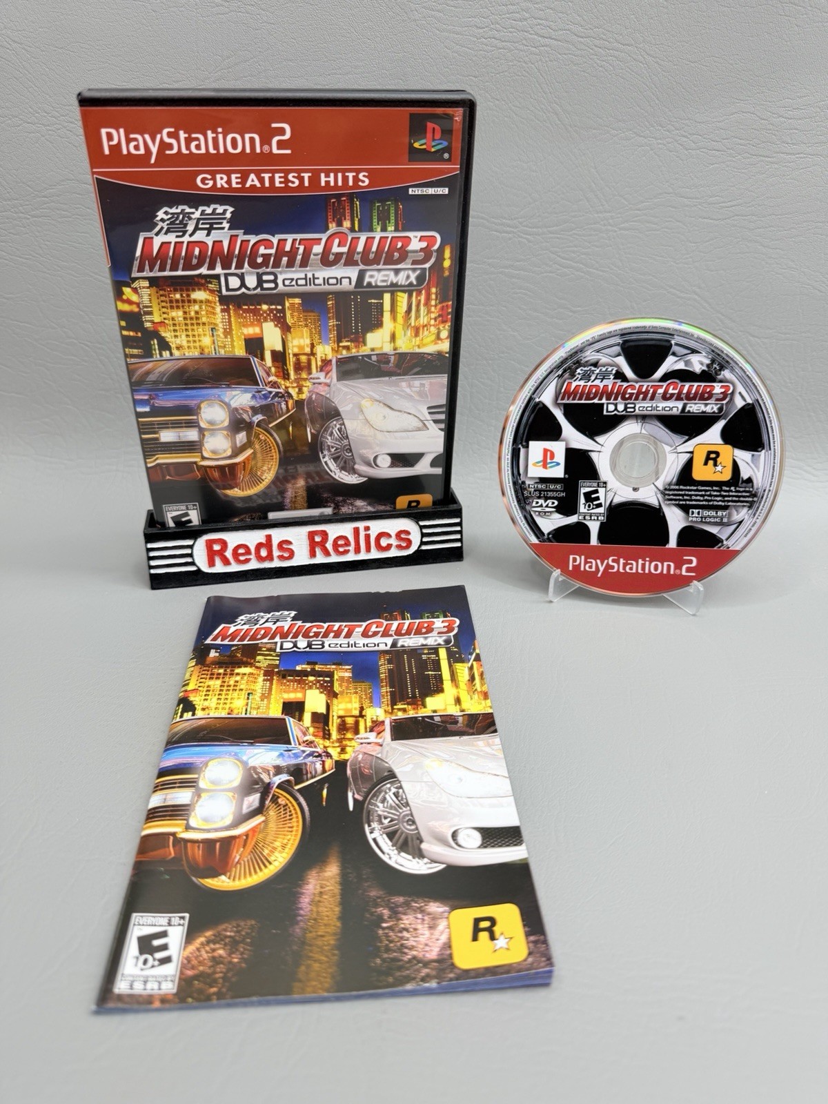 Midnight Club 3 DUB Edition Remix PS2 PlayStation 2 Complete CIB Pristine