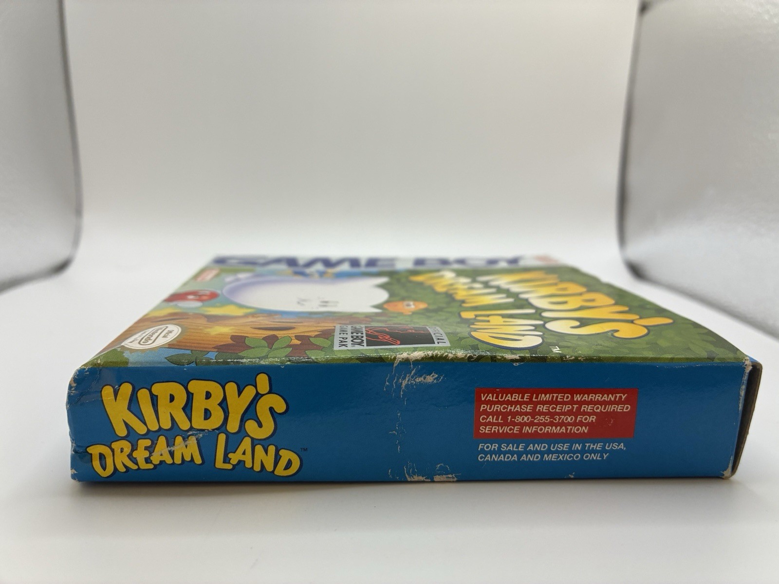 Kirbys Dream Land (Nintendo Game Boy, 1992) Game Box And Inserts
