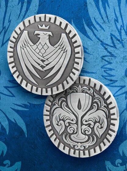 BioWare Officially Licensed Dragon Age Order Of The Grey Challenge Coin