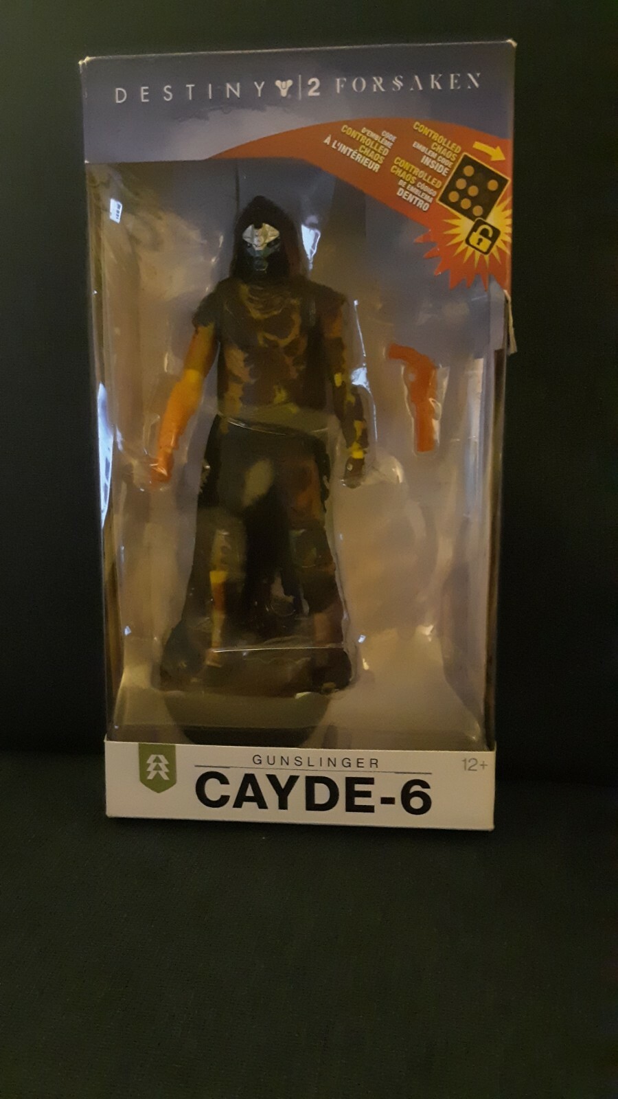 McFarlane Toys Destiny 2 Forsaken Gunslinger Cayde-6 Action Figure (NO EMBLEM!)