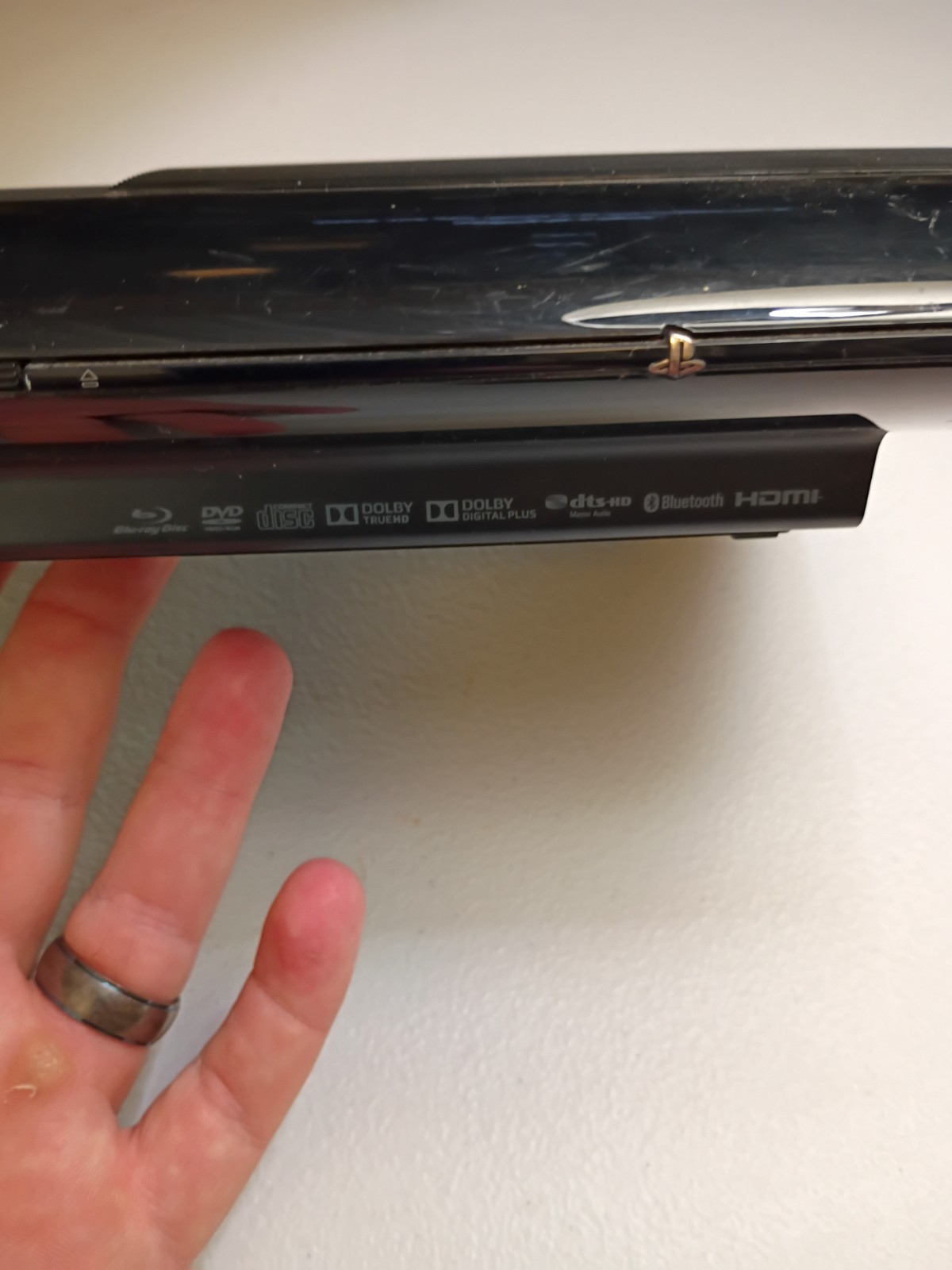 Sony PS3 Super Slim CECH-4301C 500GB Console 1 Controller No Charger Cable