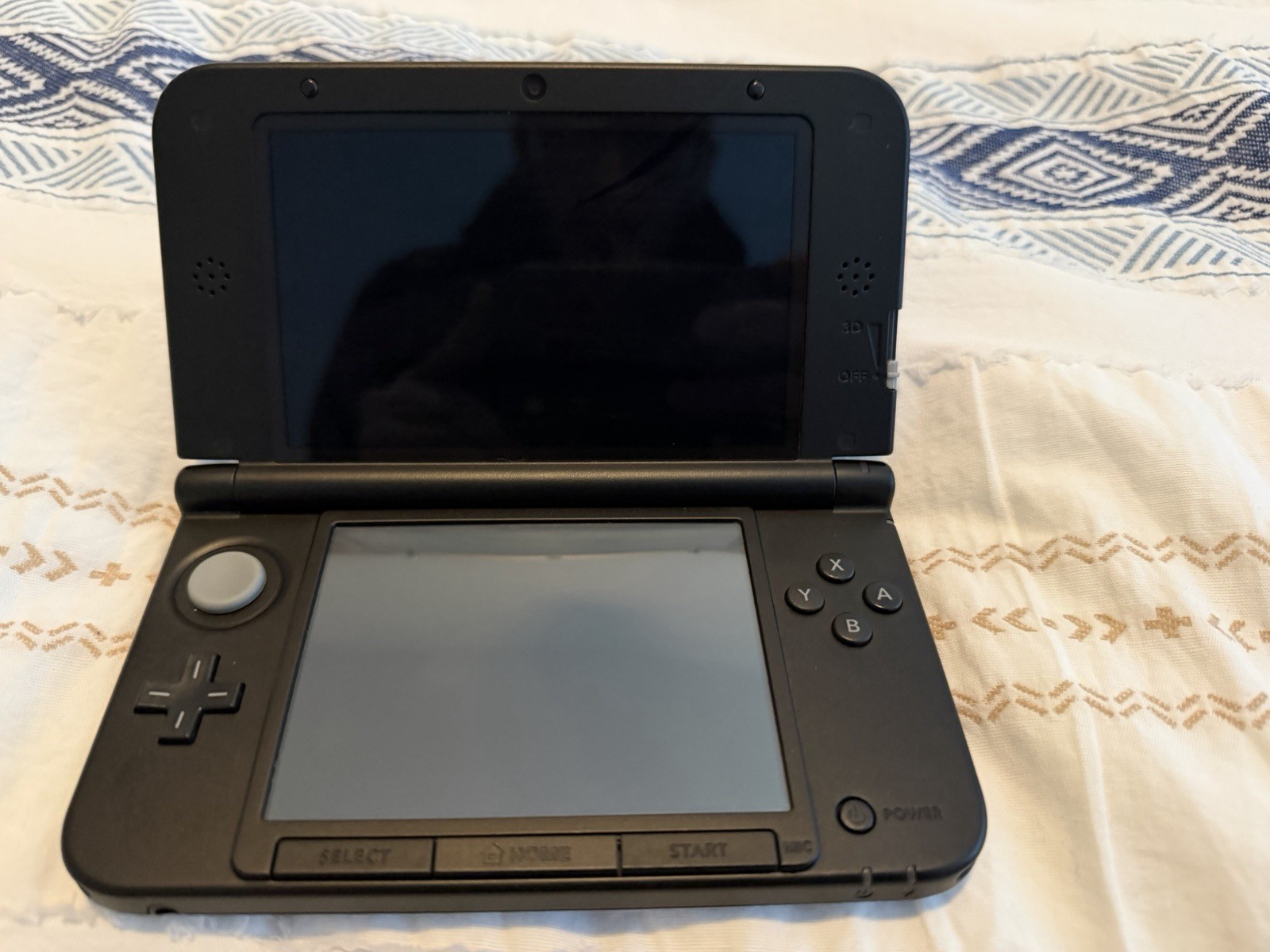 Nintendo 3DS LL SPR-001 Blue/Black Handheld Console NTSC-J 3D Capability