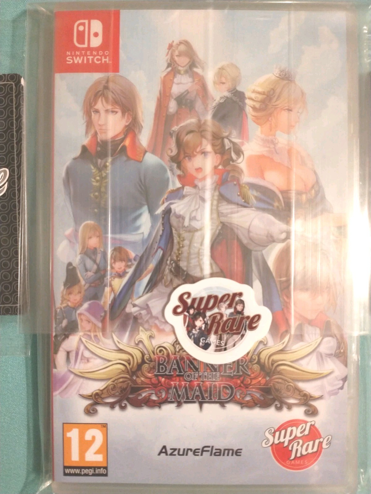 Banner of the Maid ~WITH EXTRA CARDS~ (Nintendo Switch, Super Rare Games) NEW!