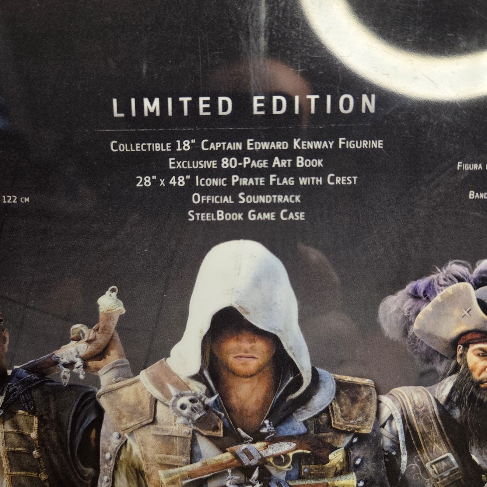 Assassin’s Creed IV 4 Black Flag Collector’s Edition Xbox 360 Set “Figure Only”
