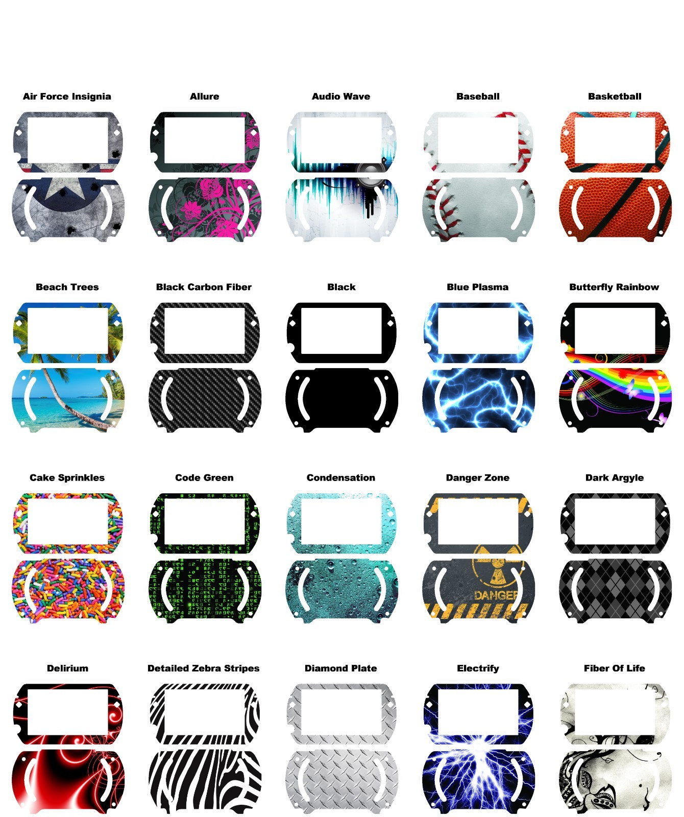 Choose Any Vinyl Decal/Skin/Sticker Design for Sony PSP Go – Buy 1 Get 1 Free!