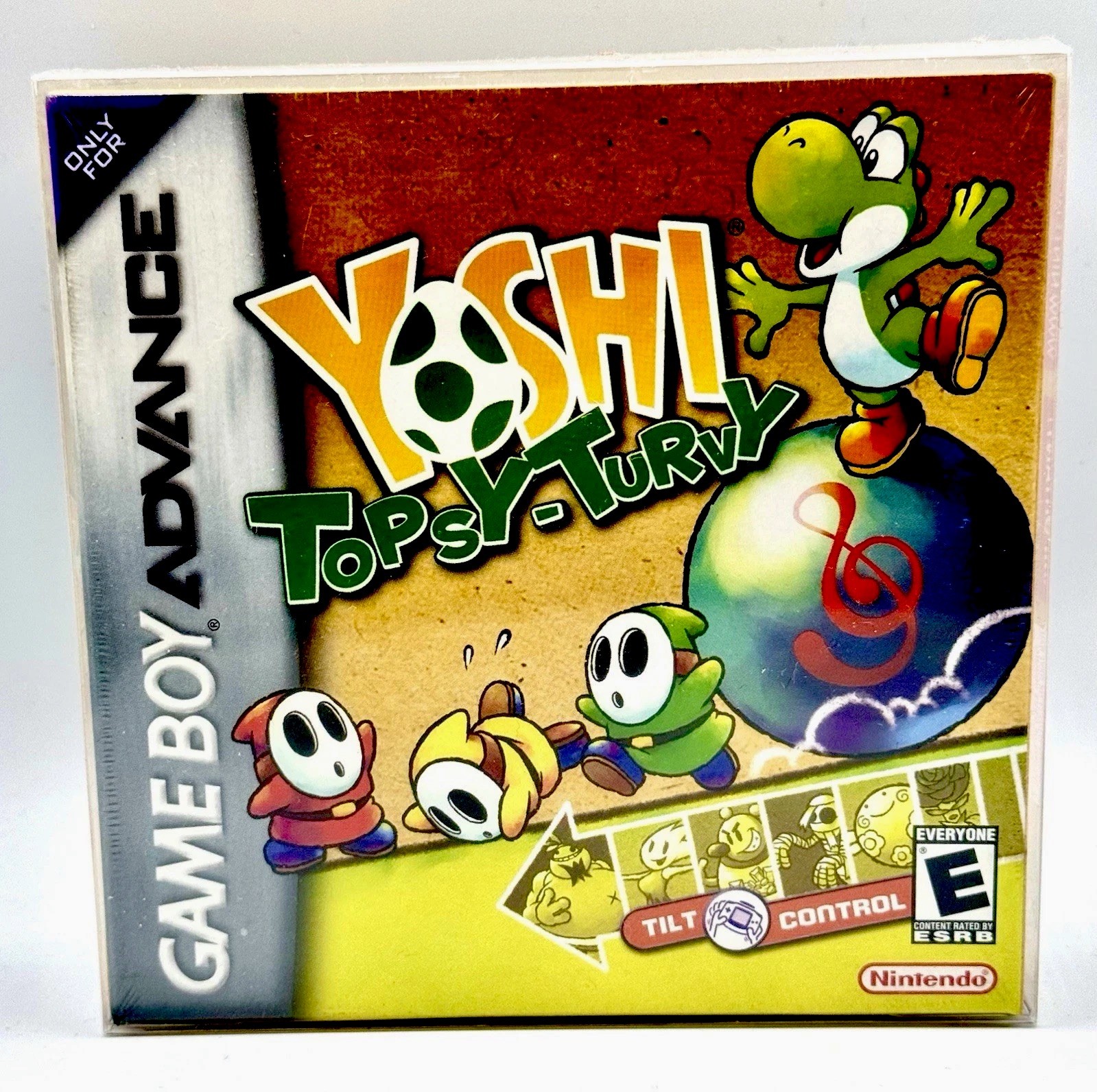 Yoshi Topsy Turvy Game Boy Advance, GBA Brand New Factory sealed