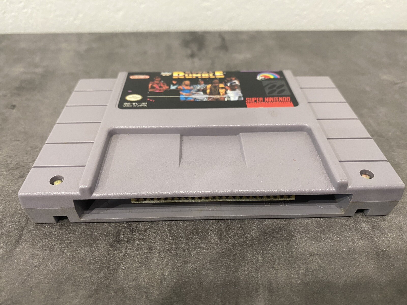 WWF Royal Rumble SNES Super Nintendo *NOT SURE IF IT WORKS*
