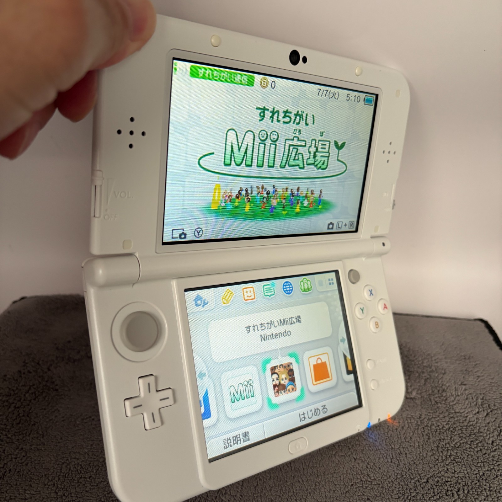 【Near MINT】Dual IPS NEW Nintendo – white rare 3DS LL XL Gmae Console