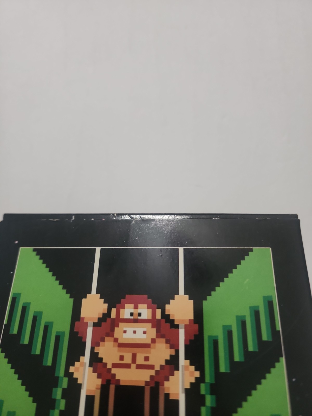 Donkey Kong 3 Nintendo NES Empty Box Only HangTab BLACK BOX Needs Wata Psa