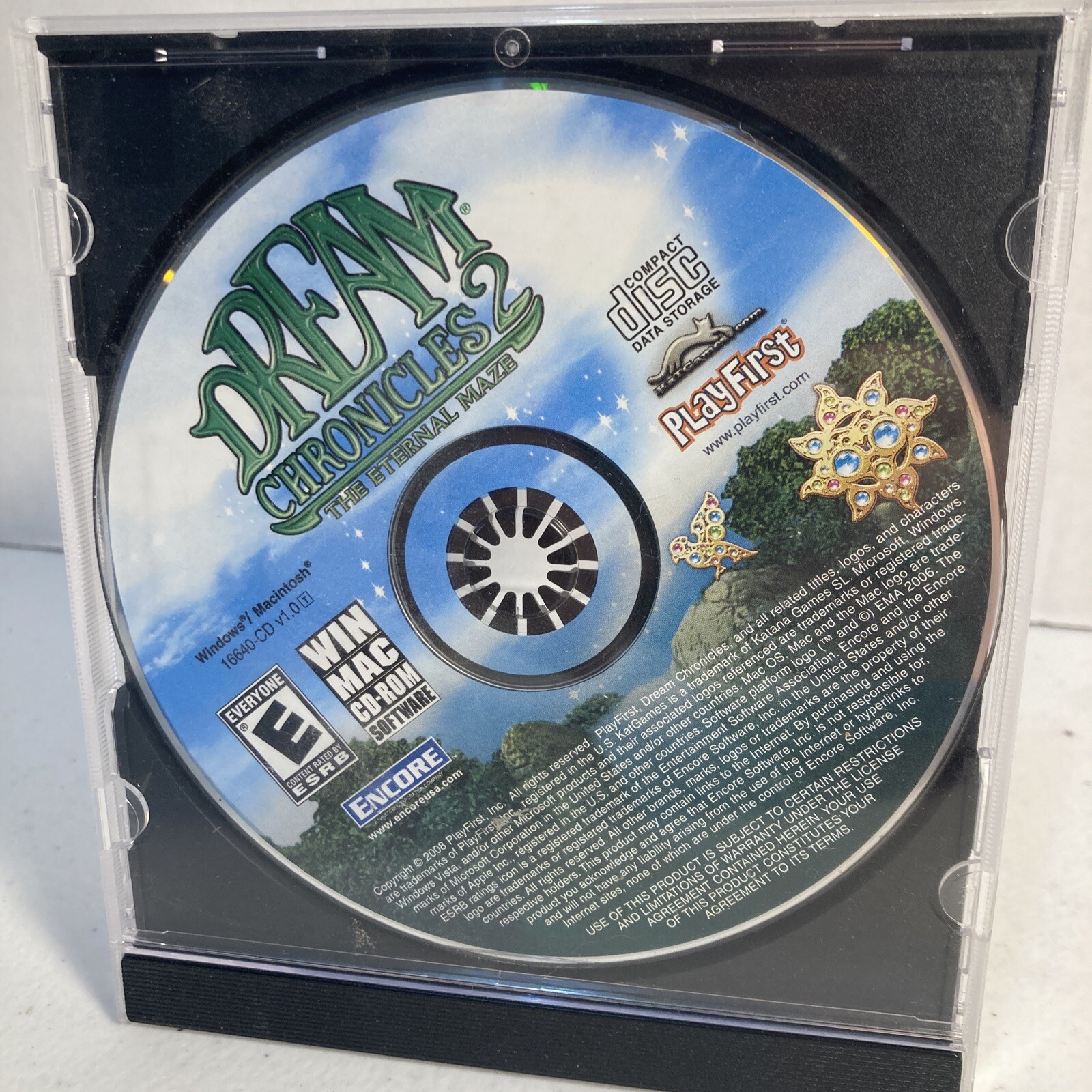 DREAM CHRONICLES 2 The Eternal Maze Adventure PC MAC Game Disc Only