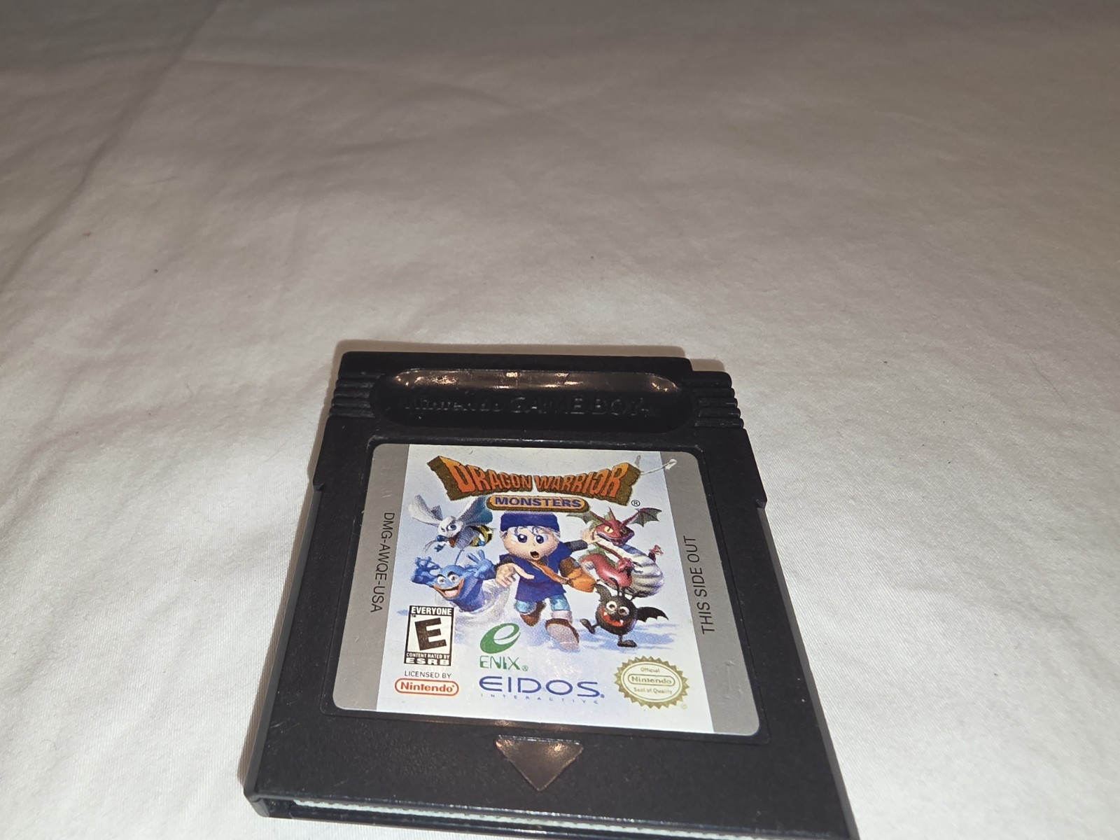 Eidos Dragon Warrior Monsters Nintendo Game Boy Color E Everyone Cartridge Only