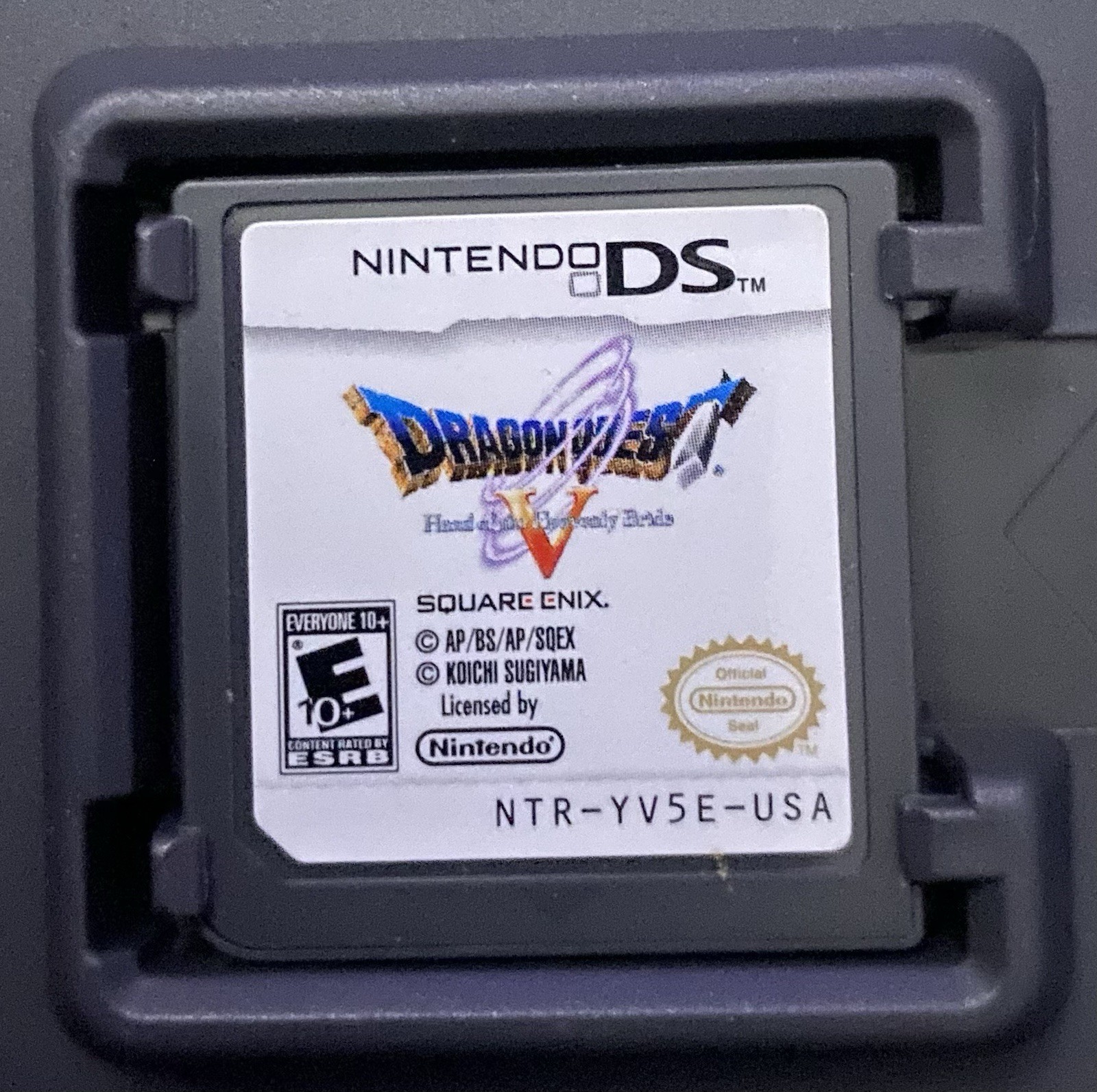 Square Enix Dragon Quest V: Hand of the Heavenly Bride Nintendo DS Manual
