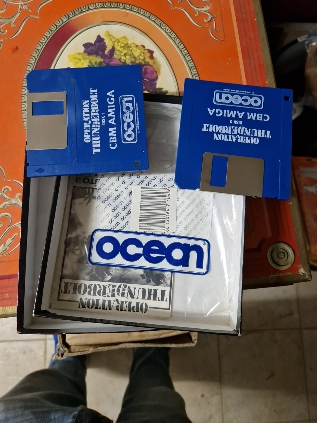 Operation Thunderbolt For Amiga – Taito/Ocean