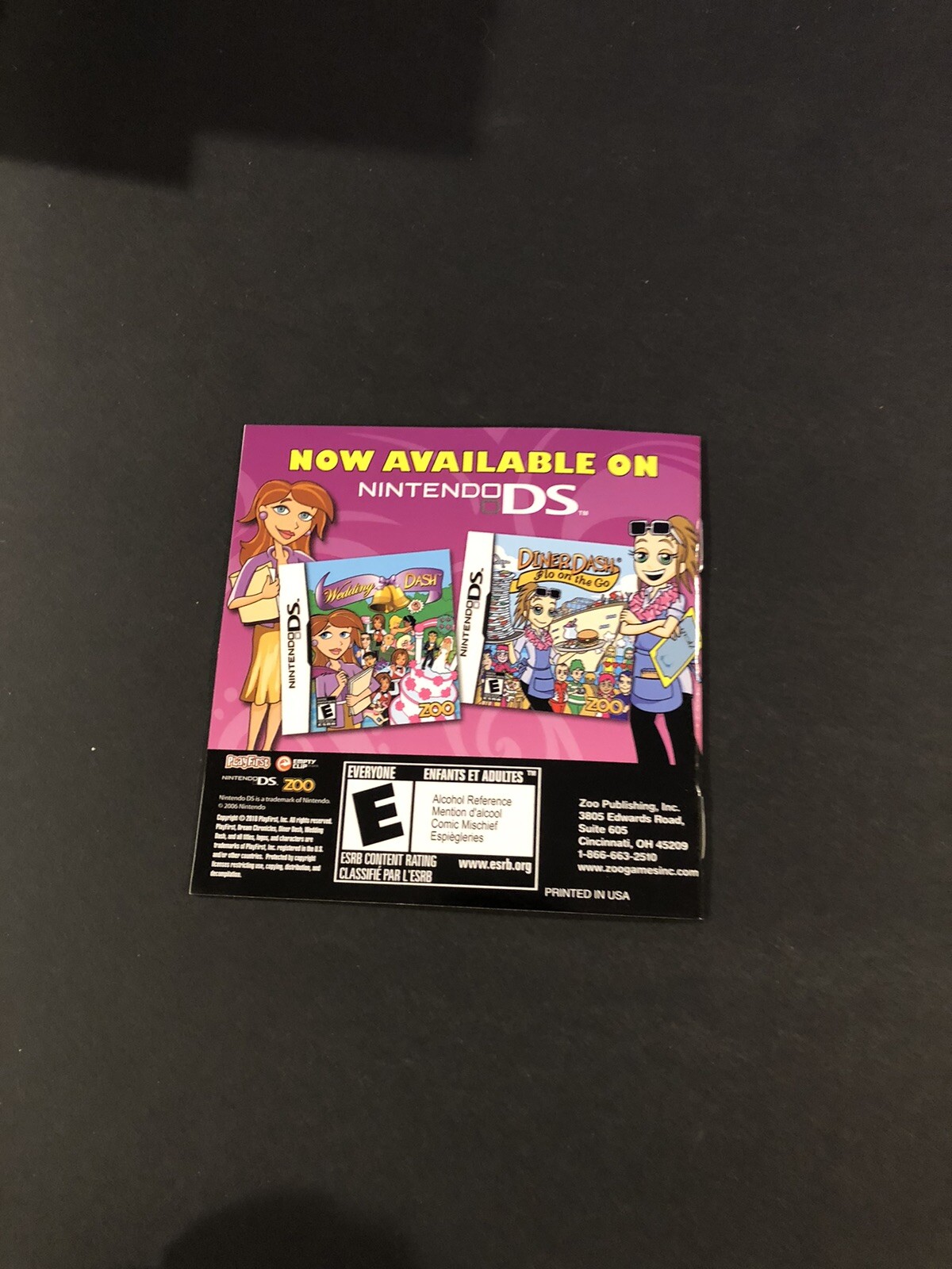 Dream chronicles ds Nintendo Manual Only