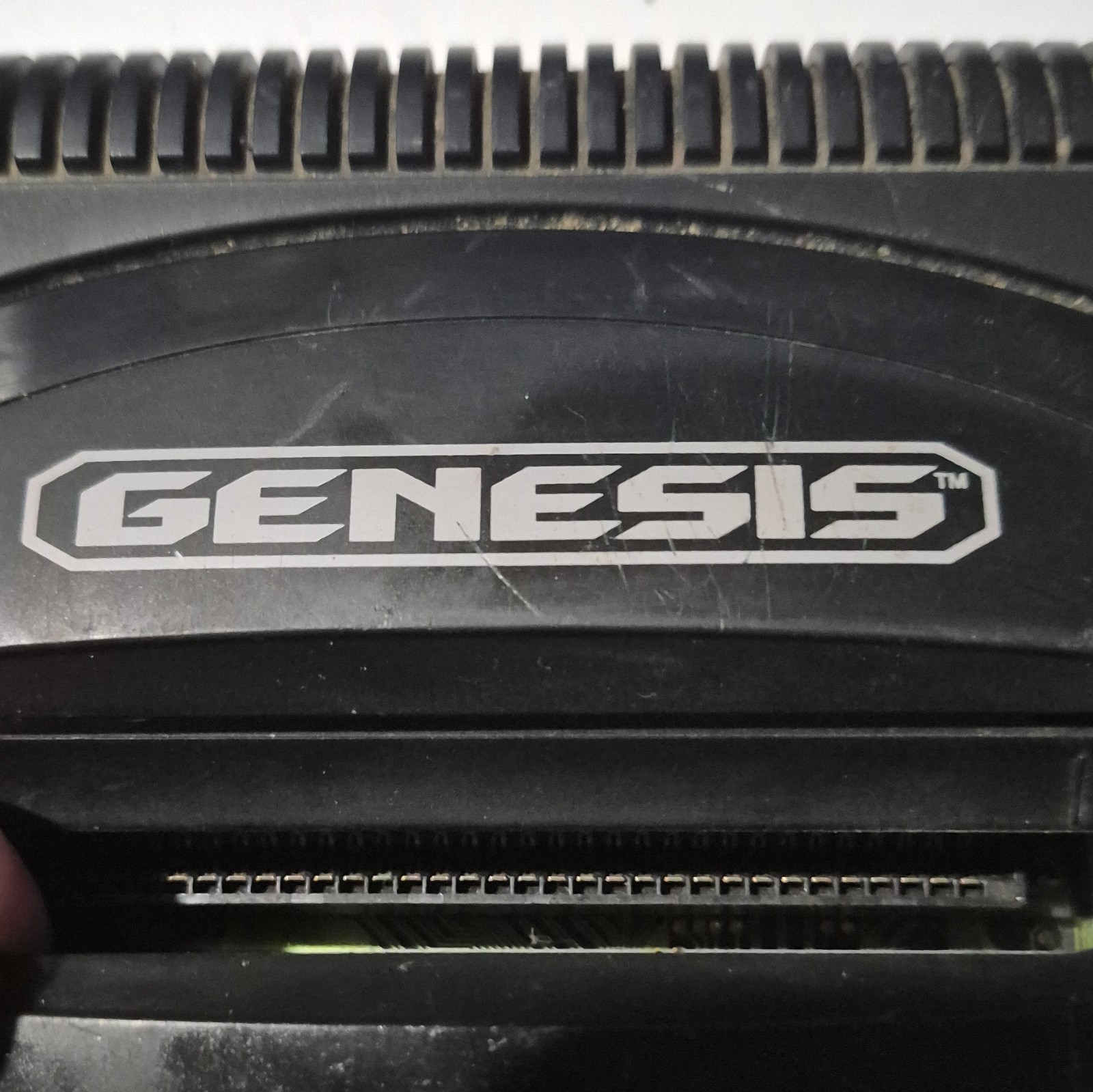 SEGA Genesis Model 2 Console H-8000 Black NTSC-U/C RF Composite RCA