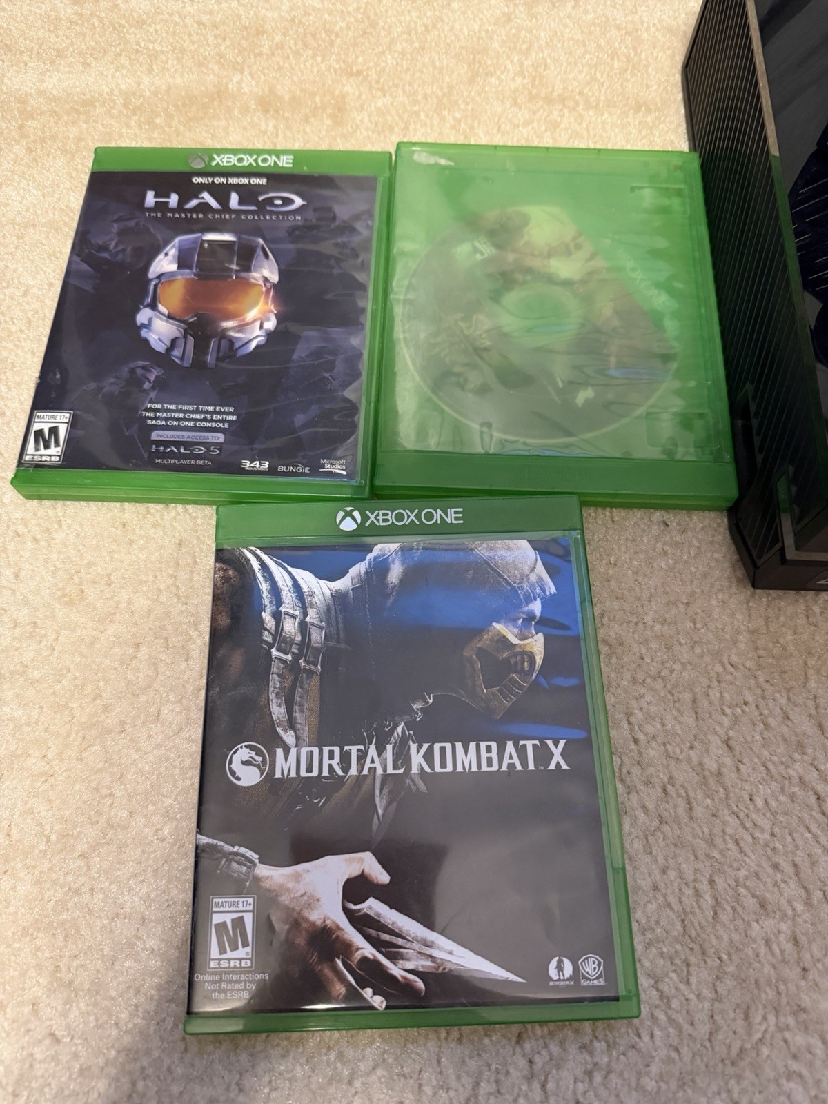 Xbox One Console With 3 Games And Controller