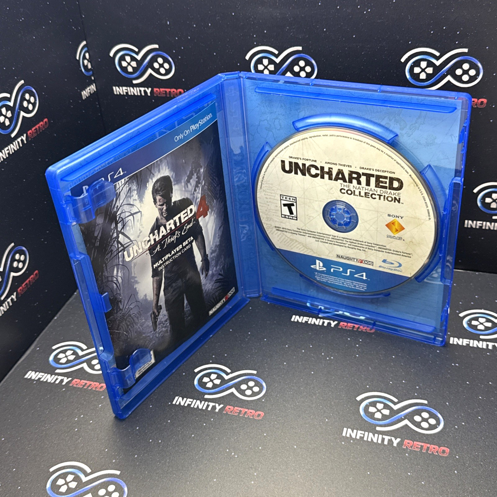 Uncharted: The Nathan Drake Collection PlayStation 4 PS4 Refurbished & Tested