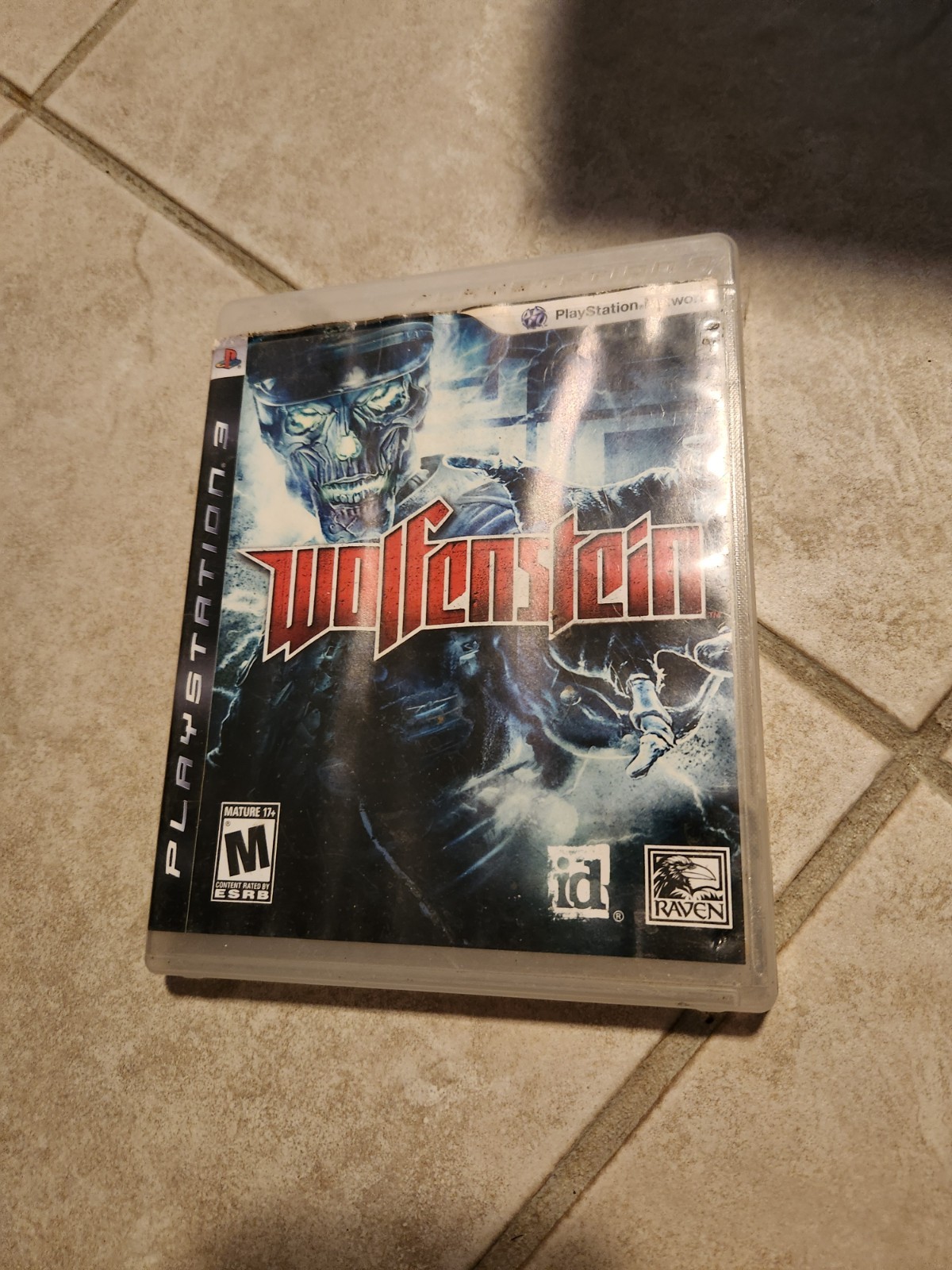 Wolfenstein Ps3. No Manual.