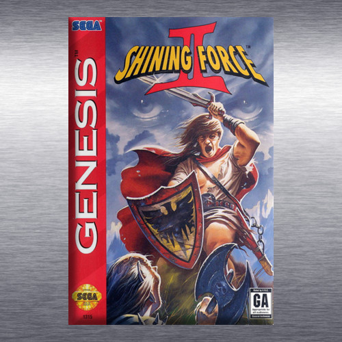 Shining Force 1, 2 Video Game Box Art *Genesis* High Quality Magnet