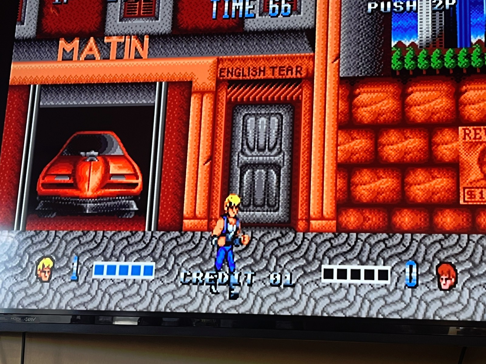 Double Dragon (Sega Genesis, 1992) — DOUBLE DRAGON for GENESIS