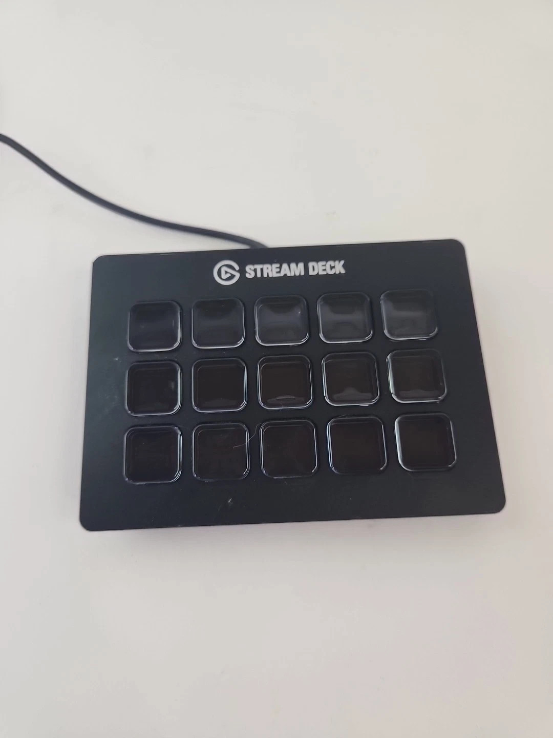 Elgato Stream Deck Live Content Creation Controller – Black, 15 Keys w/ Stand