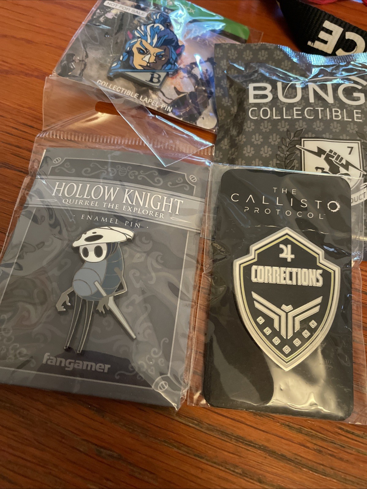 Video Game Promo Lot DOOM Lanyard Plants Vs Zombies Pin BUNGIE Xbox and More