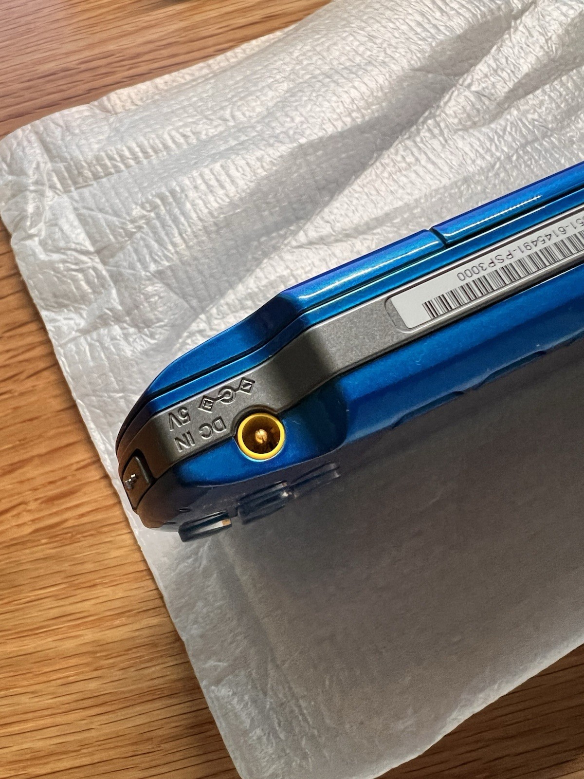 Sony PSP-3000 Vibrant Blue Handheld Console