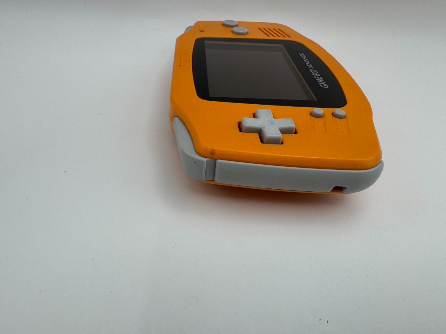 Nintendo Game Boy Advance Orange AGB-001 Console Japan Tested