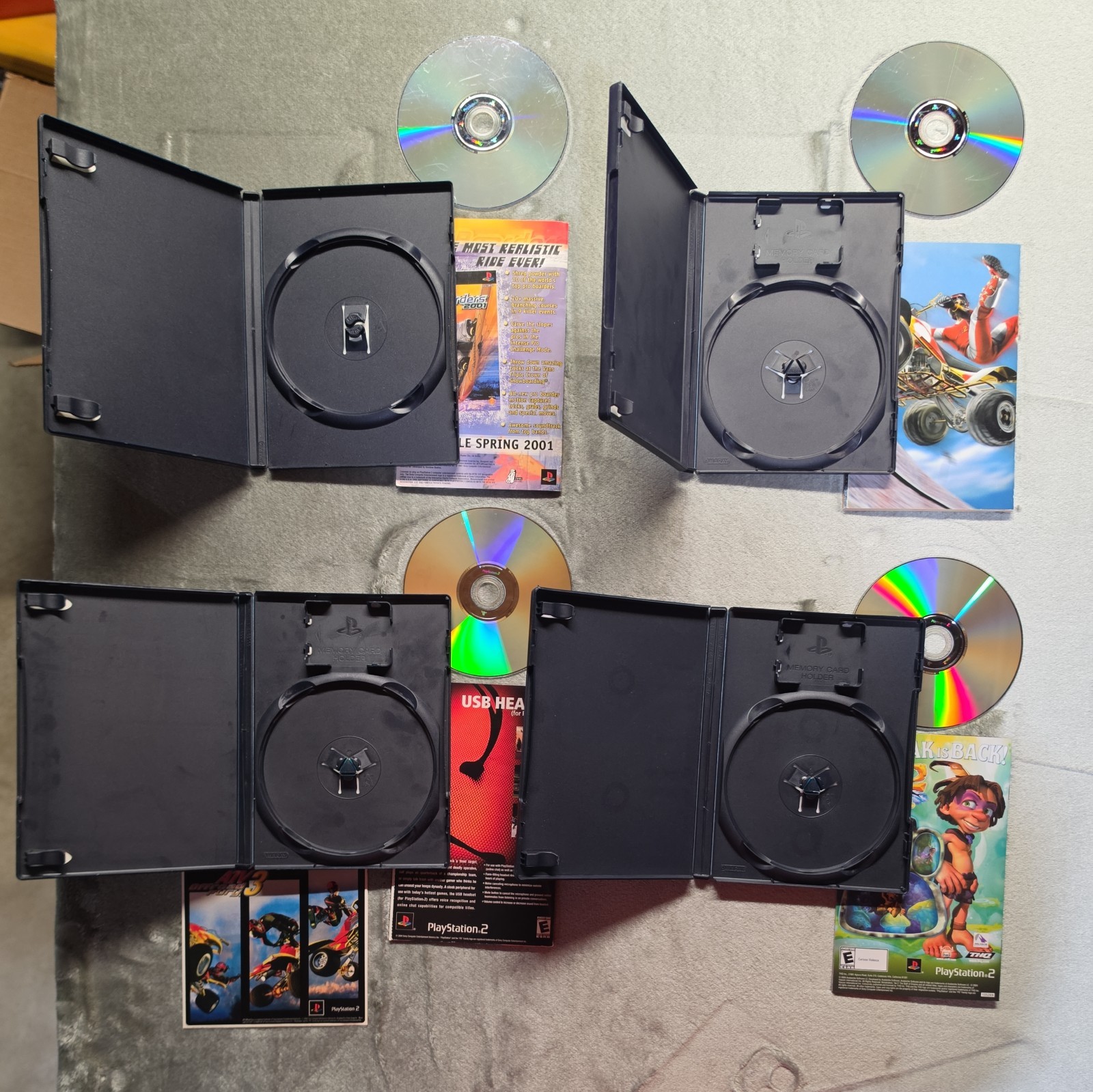 ATV Offroad Fury 1 2 3 & MX vs Lot – PS2 (PlayStation 2) Tested and Complete