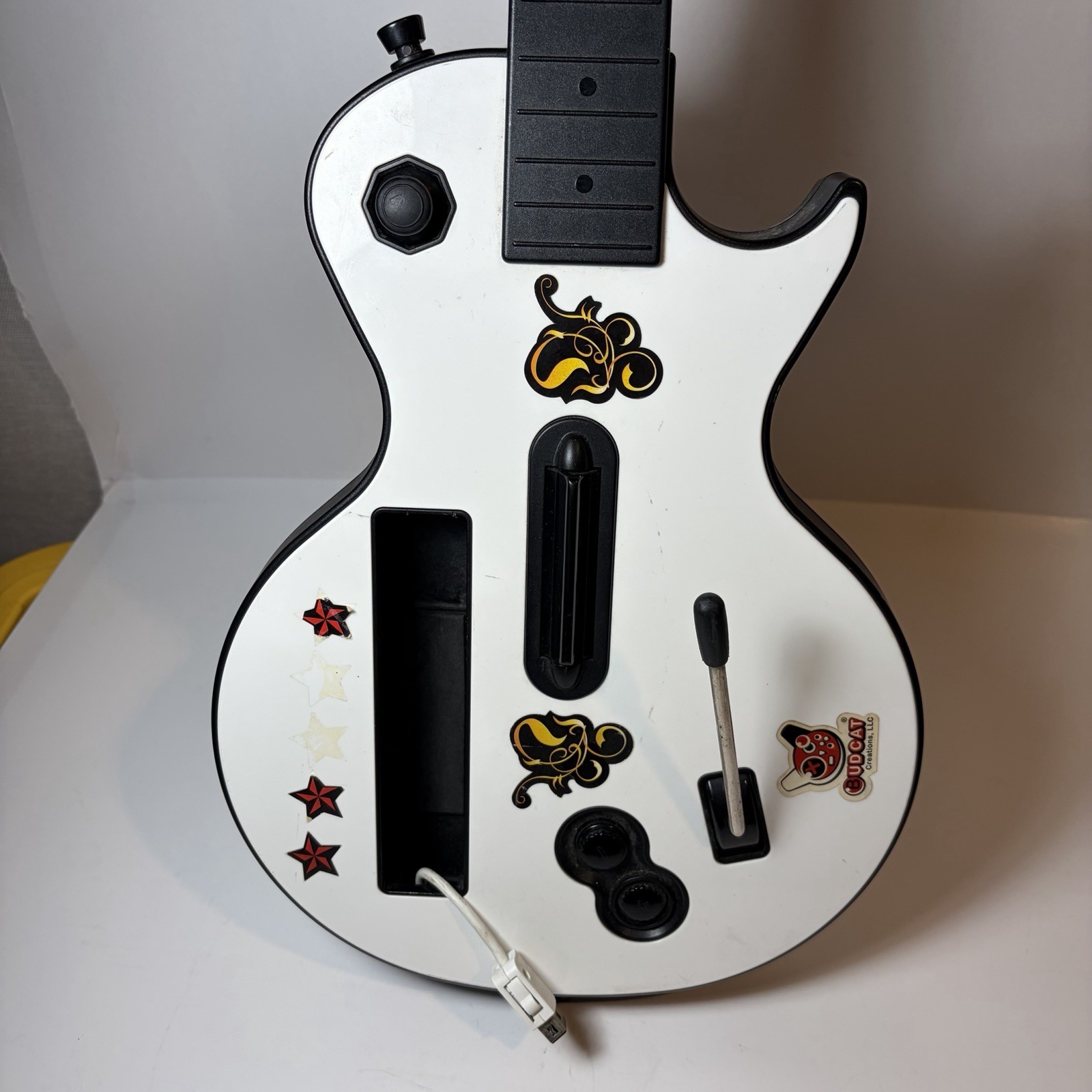 Guitar Hero Red Octane Gibson Les Paul 95125.805 Nintendo Wii Guitar Tested