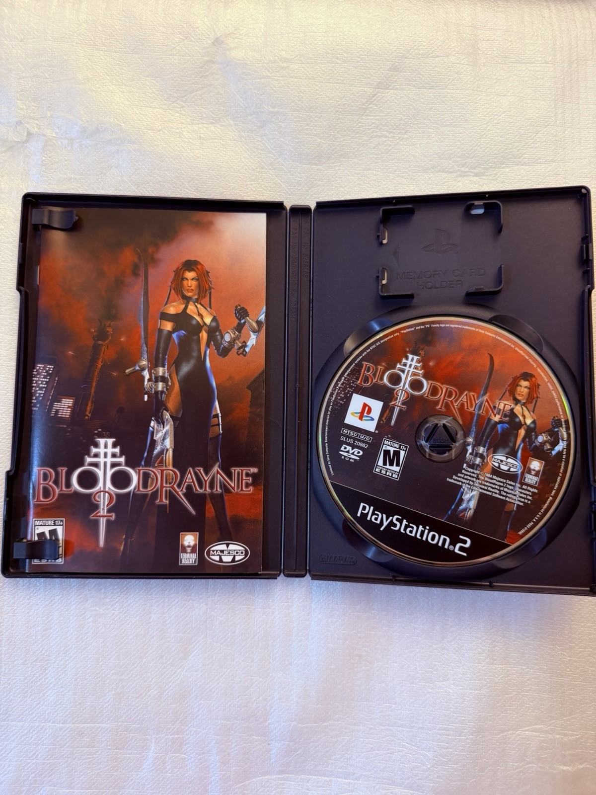 Majesco BloodRayne 2 BloodRayne Series Sony PlayStation 2 PS2 Disc NTSC M