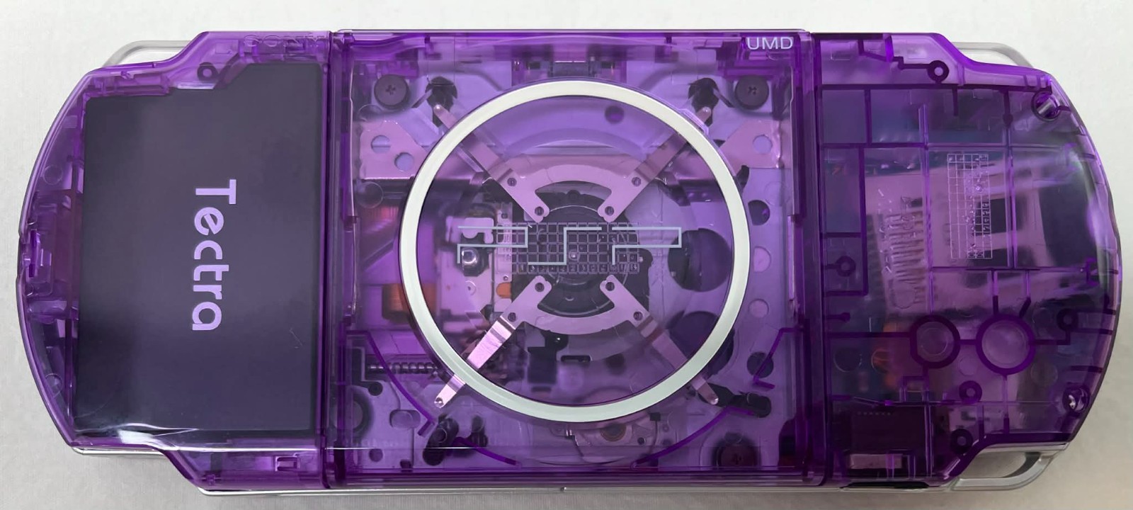 PSP3000 Clear Purple & Black /IPS Screen/Battery / Sony Charger/Region Free/32GB